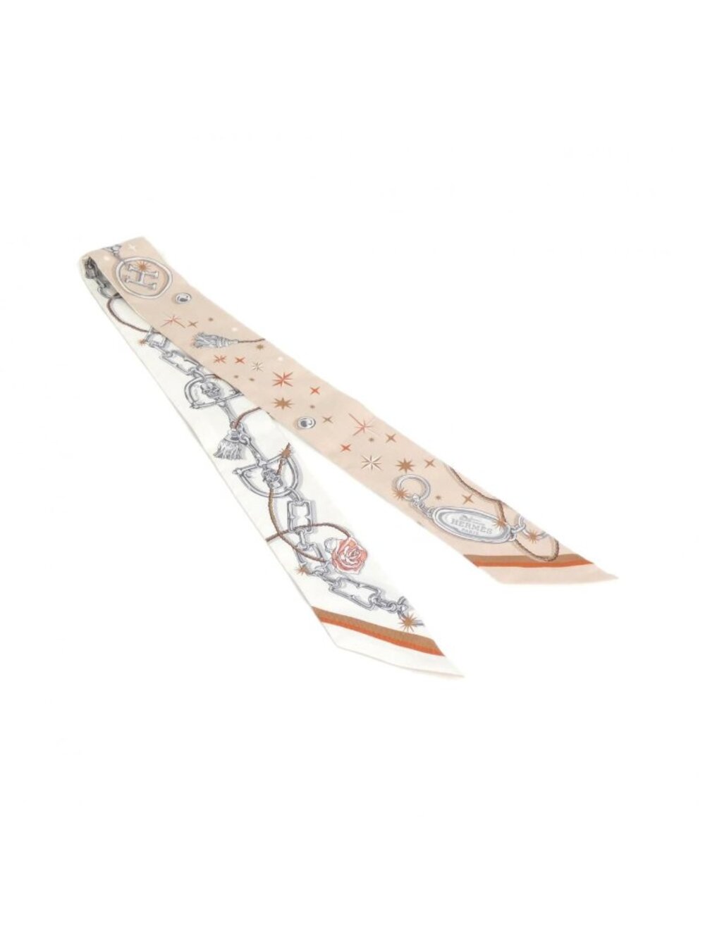 Hermes C'est la Fete Twilly Scarf